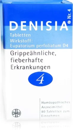 Dhu Denisia Nr.4 Eupatorium Perfoliatum D4 80 Tabletten