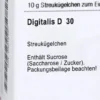 Dhu Digitalis D30 10 G Globuli