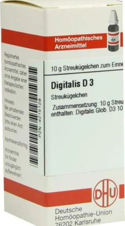 Dhu Digitalis D3 Globuli