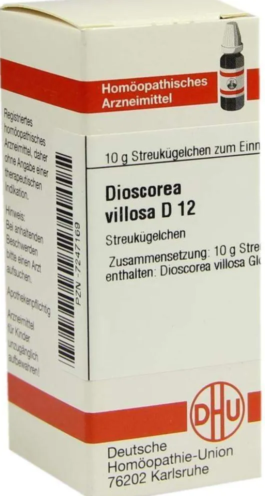 Dhu Dioscorea Villosa D12 Globuli