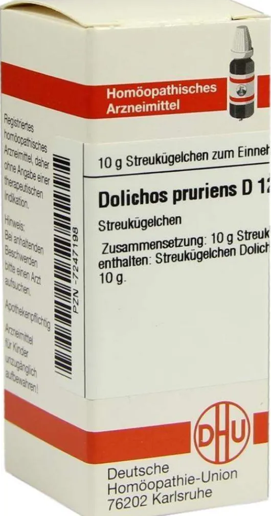 Dhu Dolichos Pruriens D12 Globuli