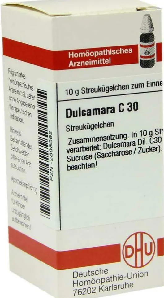 Dhu Dulcamara C30 10 G Globuli