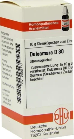 Dhu Dulcamara D30 10 G Globuli