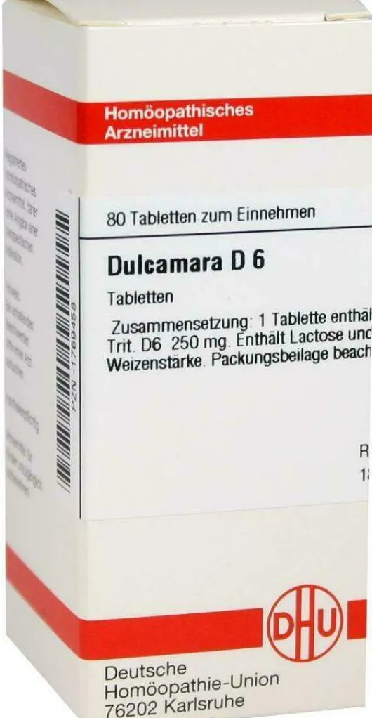 Dhu Dulcamara D6 80 Tabletten