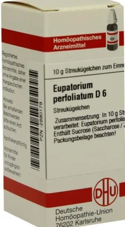 Dhu Eupatorium Perfoliatum D6 10 G Globuli