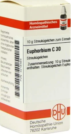 Dhu Euphorbium C30 Globuli