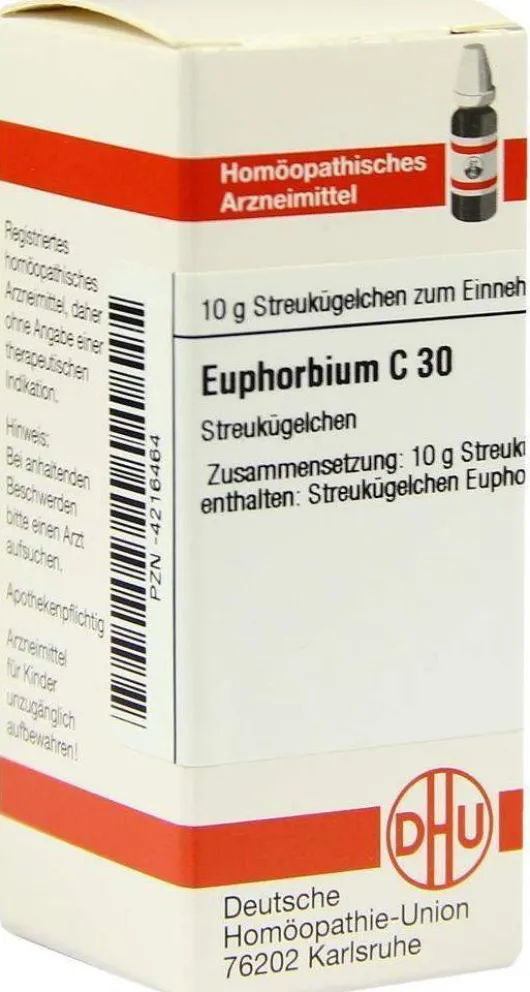 Dhu Euphorbium C30 Globuli