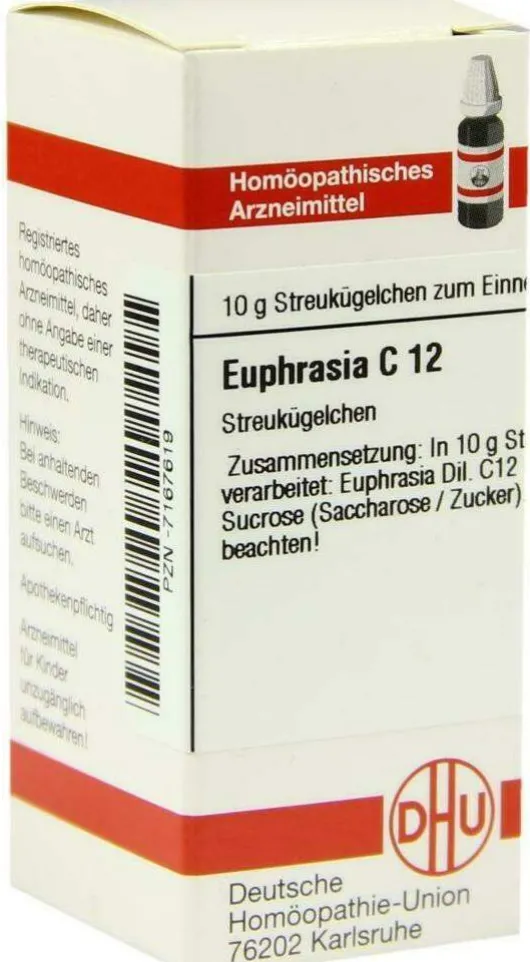 Dhu Euphrasia C12 Globuli