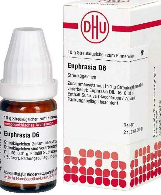 DHU Euphrasia D6 10 g Globuli