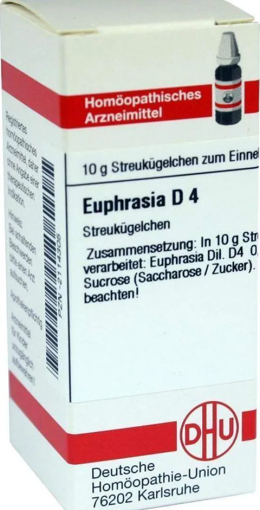 Dhu Euphrasia D4 Globuli