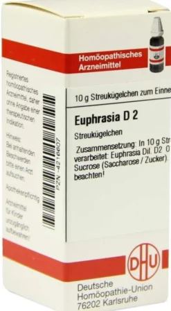 Dhu Euphrasia D2 Globuli