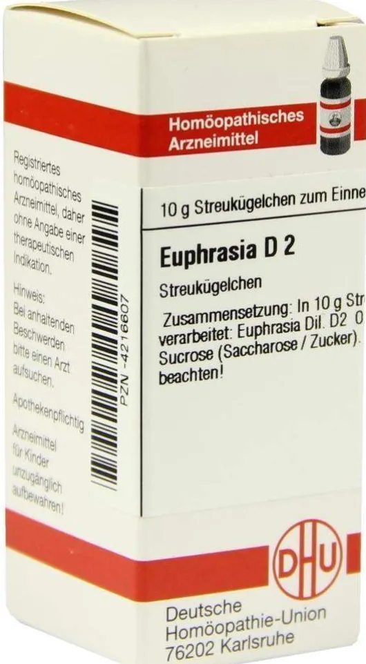 Dhu Euphrasia D2 Globuli
