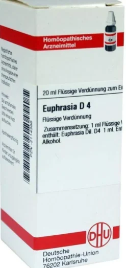 Dhu Euphrasia D4 20 ml Dilution