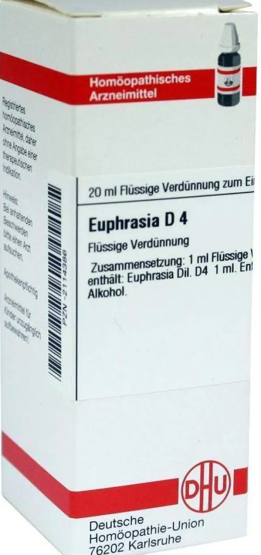 Dhu Euphrasia D4 20 ml Dilution