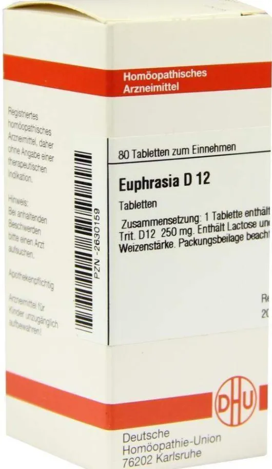 Dhu Euphrasia D12 Tabletten