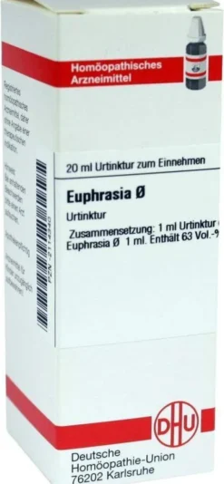 Dhu Euphrasia Urtinktur 20 ml Dilution