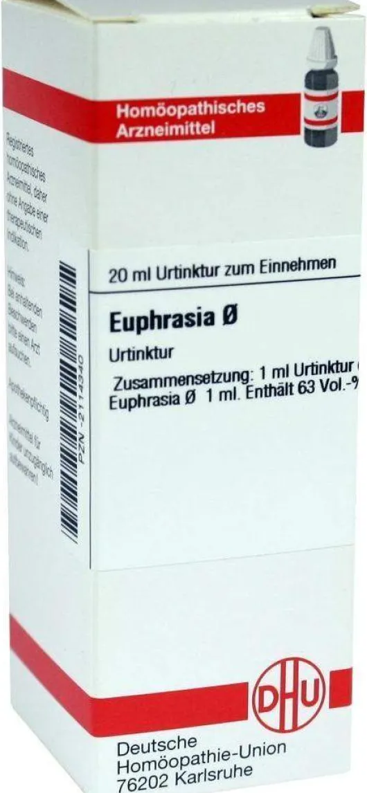 Dhu Euphrasia Urtinktur 20 ml Dilution