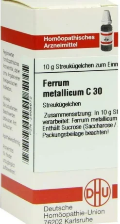 Dhu Ferrum Metallicum C30 Globuli
