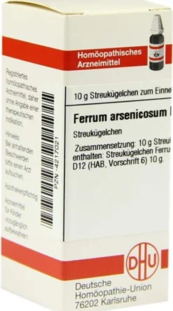 Dhu Ferrum Metallicum D12 Globuli