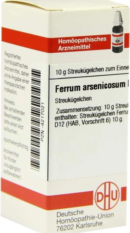 Dhu Ferrum Metallicum D12 Globuli