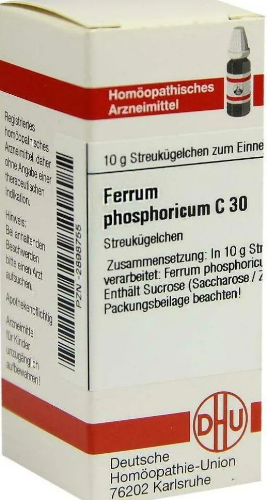 Dhu Ferrum Phosphoricum C30 10 G Globuli