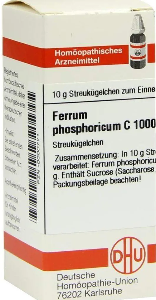 Dhu Ferrum Phosphoricum C1000 Globuli