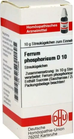 Dhu Ferrum Phosphoricum D10 Globuli