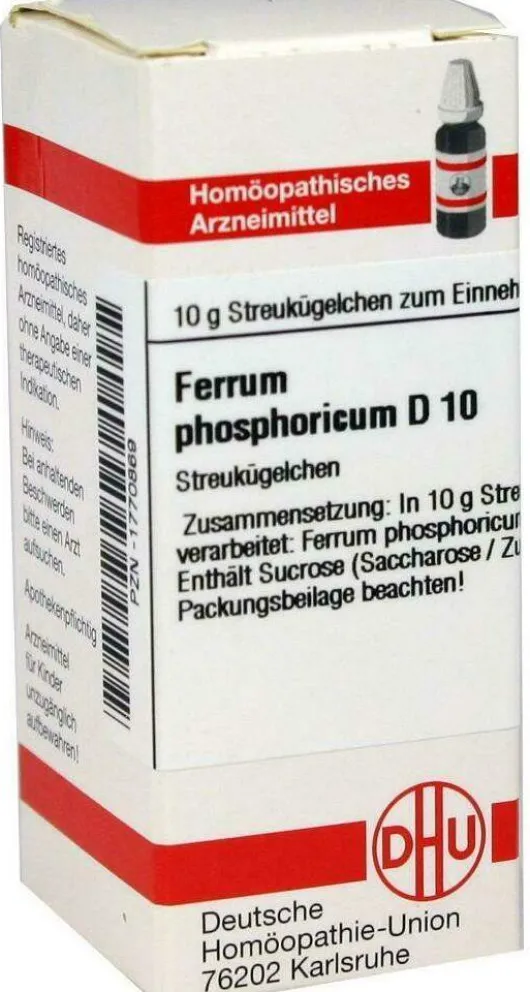 Dhu Ferrum Phosphoricum D10 Globuli