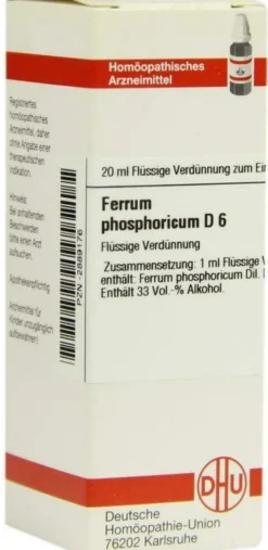 Dhu Ferrum Phosphoricum D6 20 ml Dilution