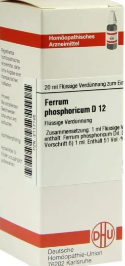 Dhu Ferrum Phosphoricum D12 20 ml Dilution