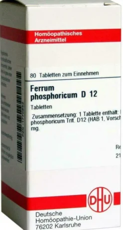Dhu Ferrum Phosphoricum D12 80 Tabletten
