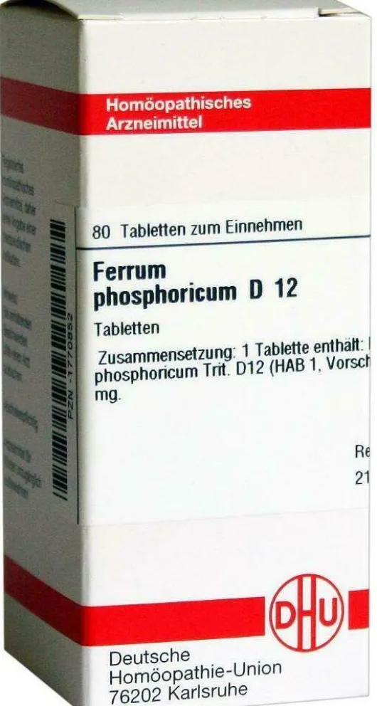 Dhu Ferrum Phosphoricum D12 80 Tabletten