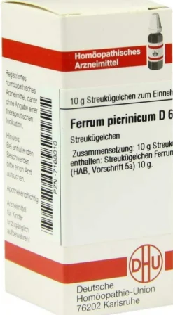 Dhu Ferrum Picrinicum D6 Globuli