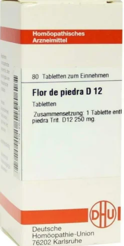 Dhu Flor De Piedra D12 80 Tabletten