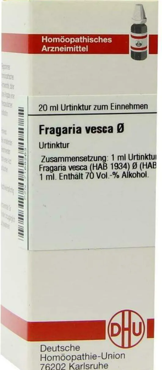 Dhu Fragaria Vesca Urtinktur