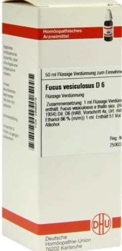 Dhu Fucus Vesiculosus D6 Dilution