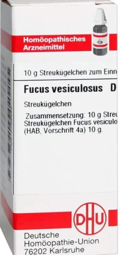 Dhu Fucus Vesiculosus D2 10 G Globuli