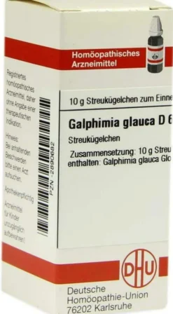 Dhu Galphimia Glauca D6 Globuli 10 G