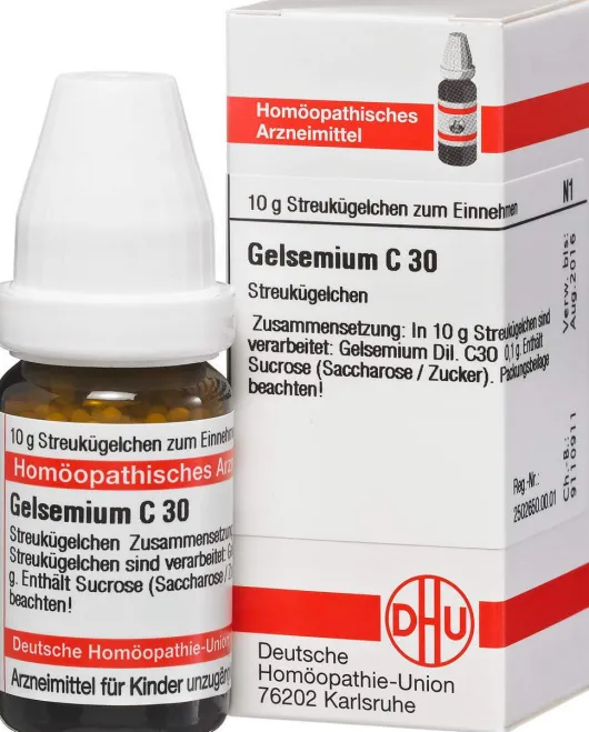 Dhu Gelsemium C30 10 G Globuli
