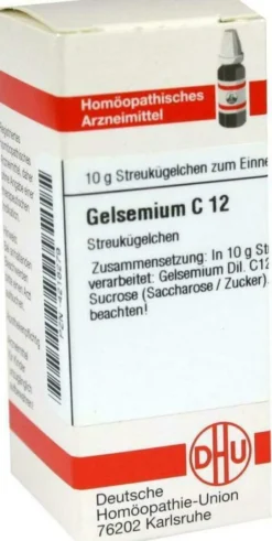 Dhu Gelsemium C12 10 G Globuli