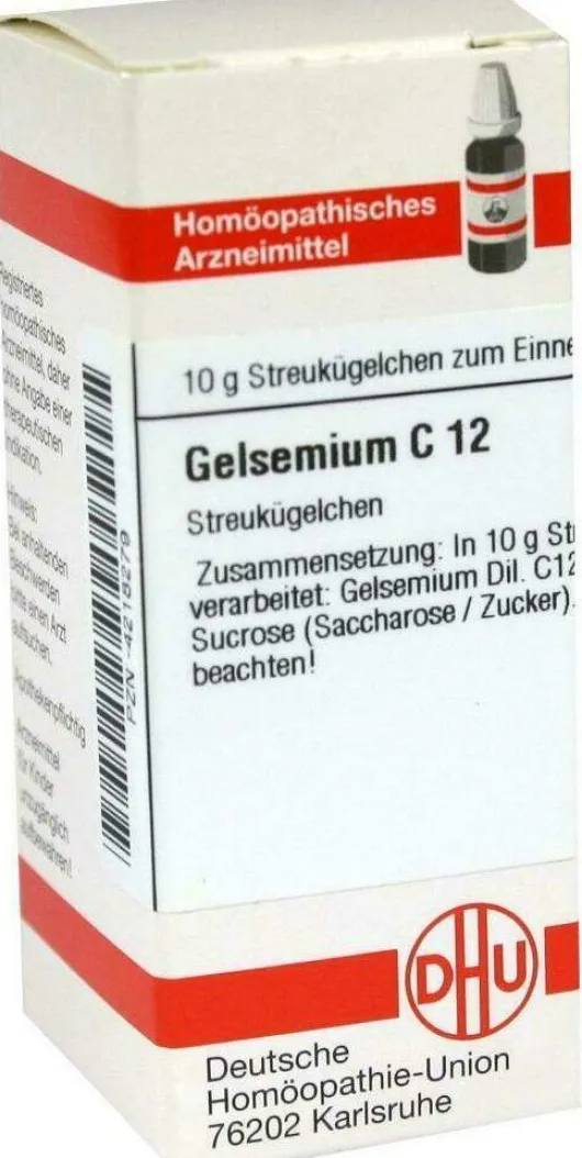 Dhu Gelsemium C12 10 G Globuli