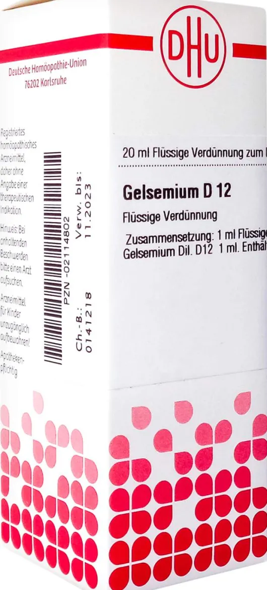 Dhu Gelsemium D12 20 ml Dilution