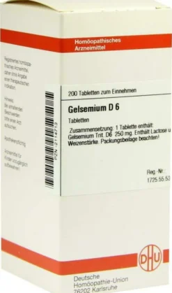 Dhu Gelsemium D6 200 Tabletten