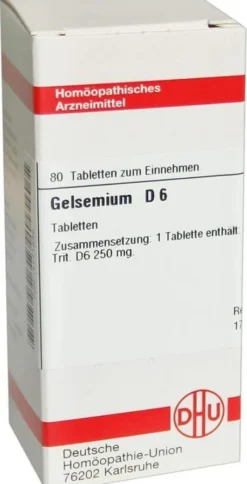 Dhu Gelsemium D6 80 Tabletten