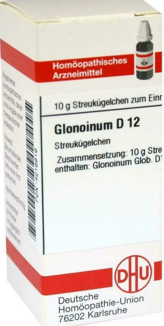Dhu Glonoinum D12 10 G Globuli