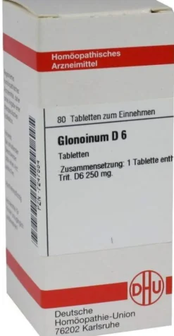 Dhu Glonoinum D6 80 Tabletten
