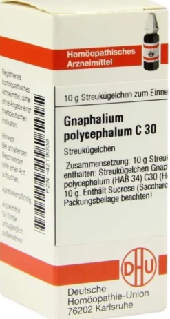 Dhu Gnaphalium Polycephalum C30 Globuli