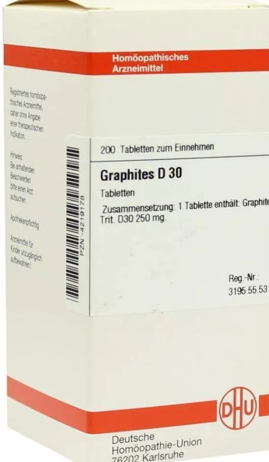 Dhu Graphites D30 200 Tabletten