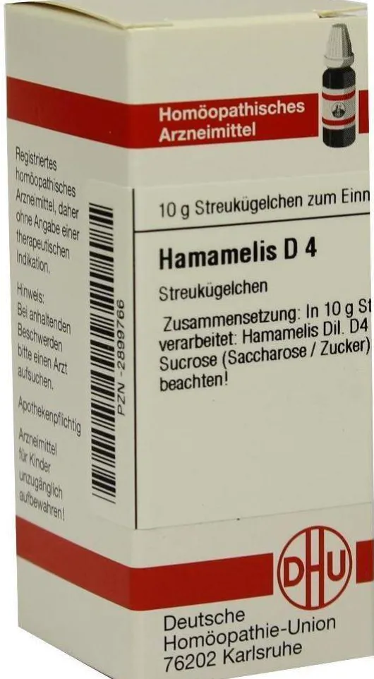Dhu Hamamelis D4 10 G Globuli