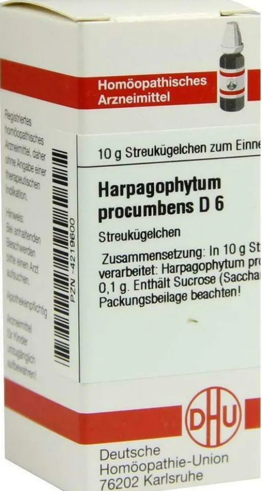 Dhu Harpagophytum Procumberns D6 Globuli 10 G